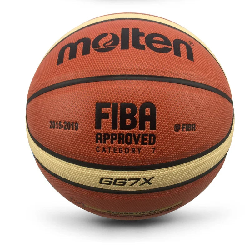 Wholesale or Retail New High Quality Basketball Ball PU Materia Official Size7/6/5 Basketball Free with Net Bag+ Needle