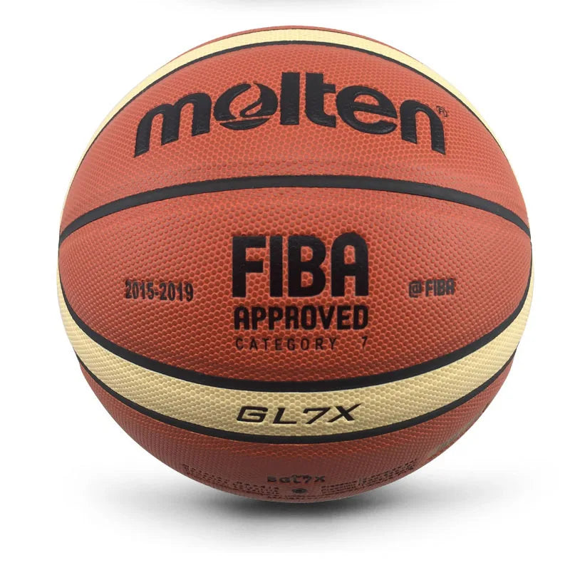 Wholesale or Retail New High Quality Basketball Ball PU Materia Official Size7/6/5 Basketball Free with Net Bag+ Needle