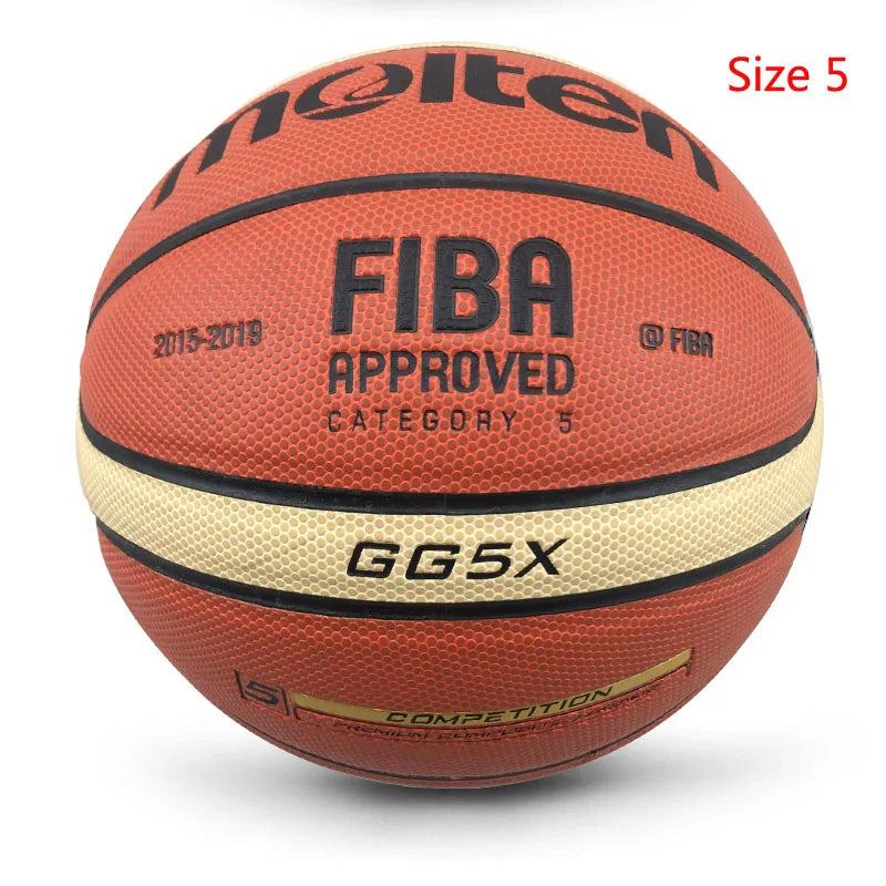 Wholesale or Retail New High Quality Basketball Ball PU Materia Official Size7/6/5 Basketball Free with Net Bag+ Needle