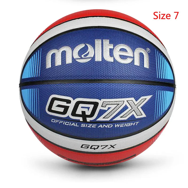 Wholesale or Retail New High Quality Basketball Ball PU Materia Official Size7/6/5 Basketball Free with Net Bag+ Needle