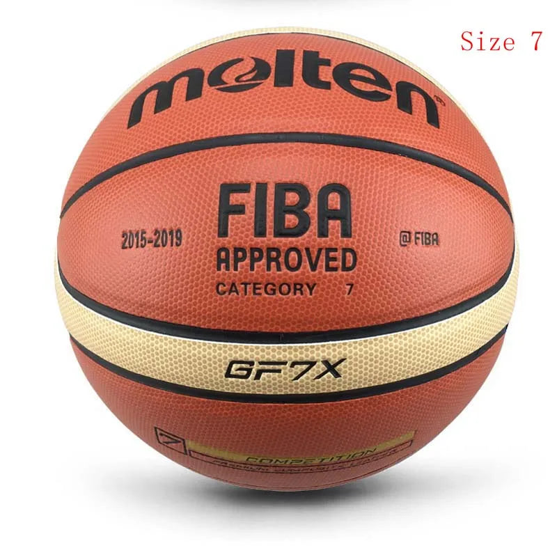 Wholesale or Retail New High Quality Basketball Ball PU Materia Official Size7/6/5 Basketball Free with Net Bag+ Needle