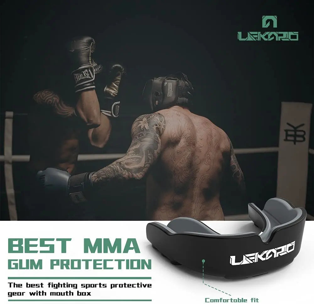 Protector bucal para deportes de lucha profesional