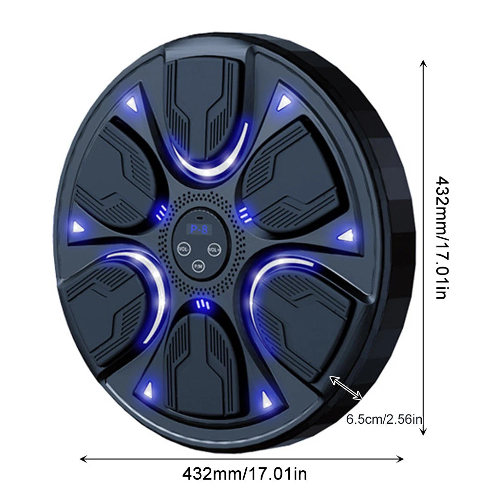 Máquina de boxeo con música inteligente