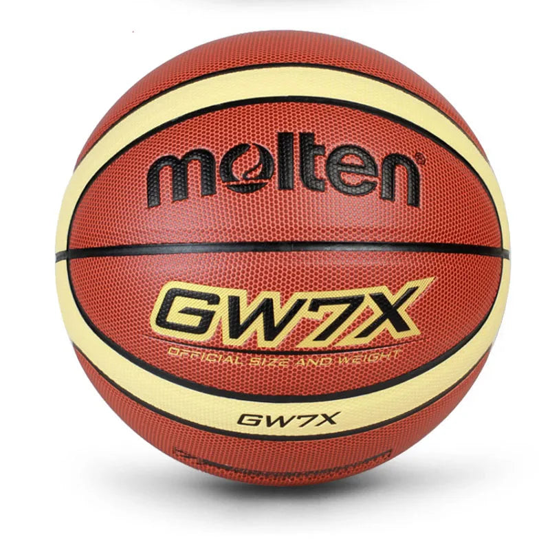 Wholesale or Retail New High Quality Basketball Ball PU Materia Official Size7/6/5 Basketball Free with Net Bag+ Needle